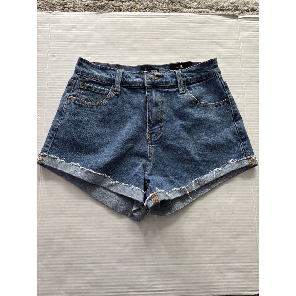 NWT FashionNova cut-off denim shorts 9
